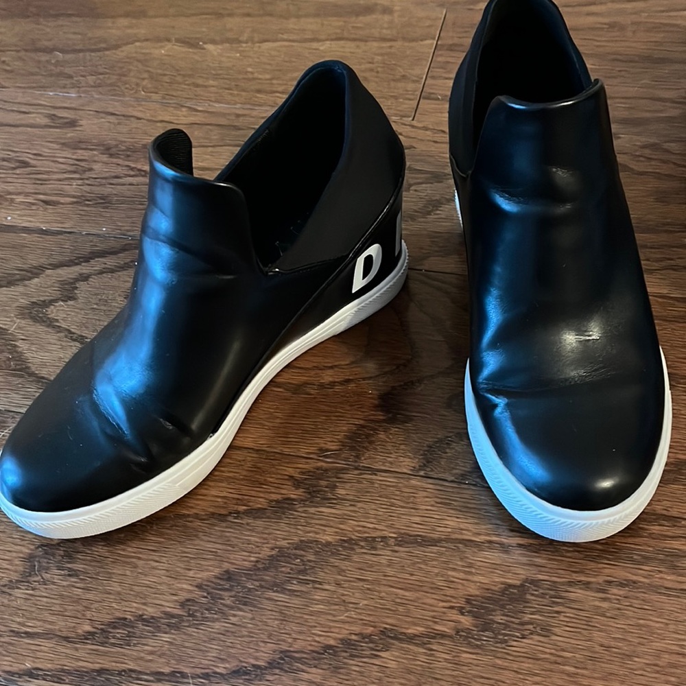 DKNY cami wedge sneakers